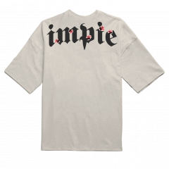 Camiseta Impie Logo Roses Off White